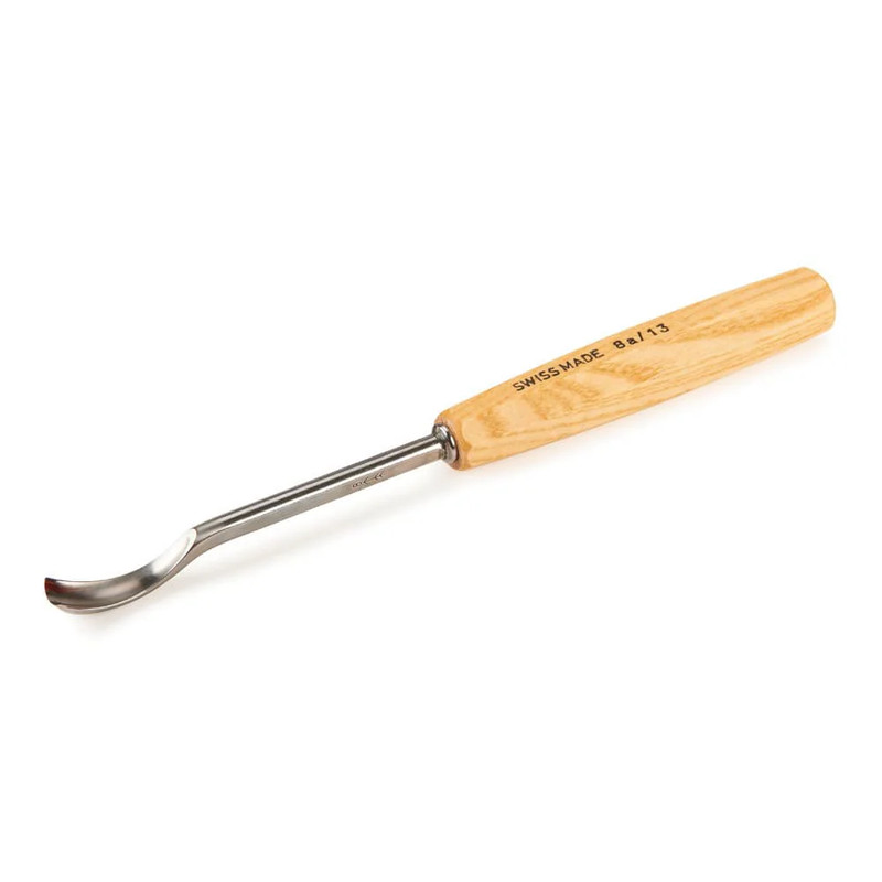 Spoon Gouge - Types:Full Size - Sweep:Number 8 - Size:13 mm